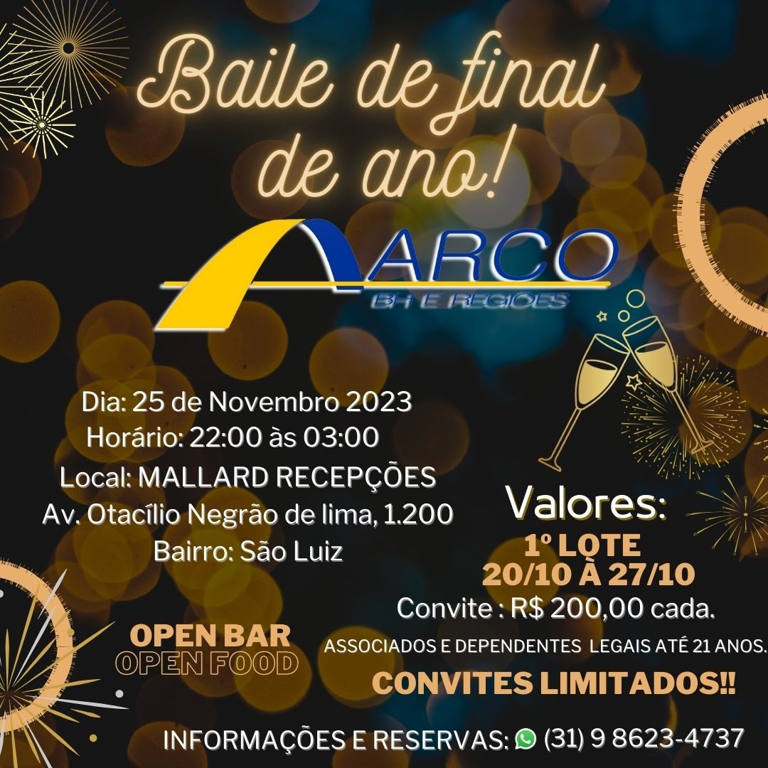 BAILE DE FINAL DE ANO ARCO 2023